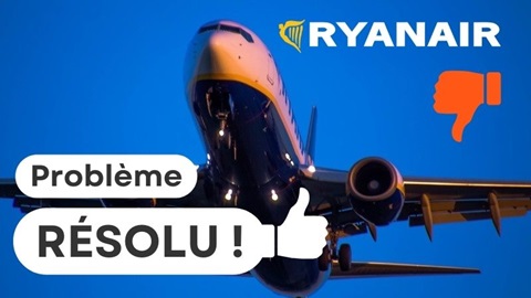 Remboursement à la suite d'une grève Ryanair